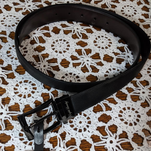 English Laundry Belt Black Brown Reversible 36 - Picture 1 of 7